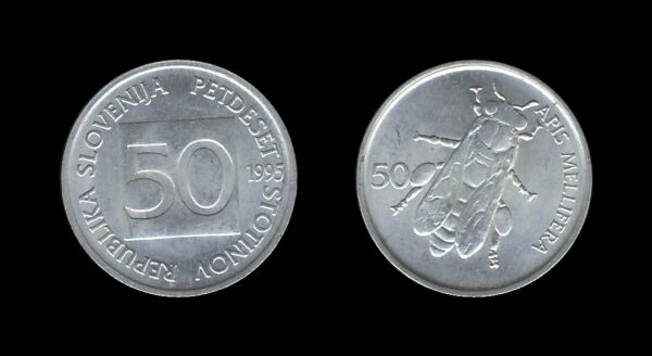 Slovenia Slovenija 50 Stotinov 1995