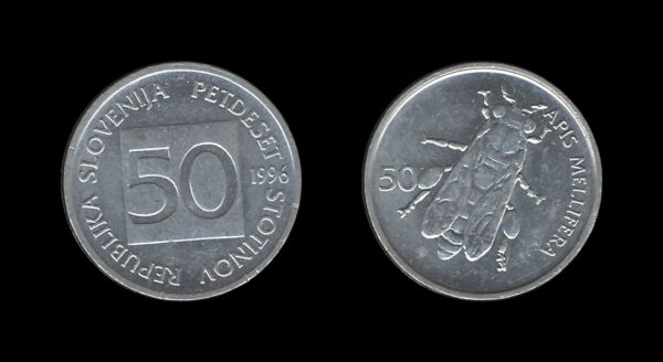 Slovenia Slovenija 50 Stotinov 1996