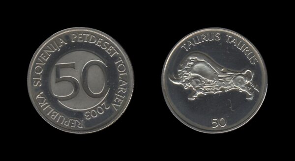 Slovenia Slovenija 50 Tolarjev 2003 (Proof)