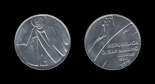 San Marino 1 Lira 1990 – The Tradition