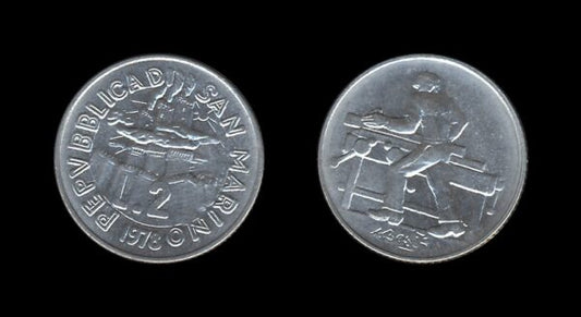 San Marino 2 Lire 1978 – Carpenter