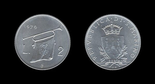 San Marino 2 Lire 1979 – Fanfare