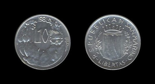 San Marino 10 Lire 1981