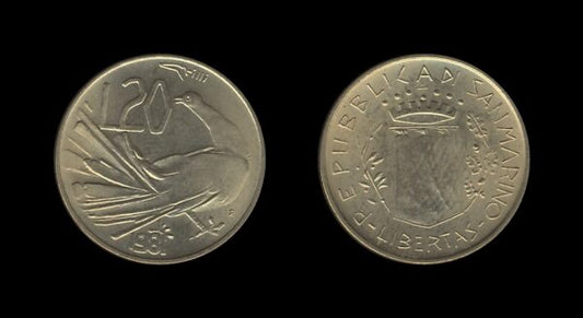 San Marino 20 Lire 1981