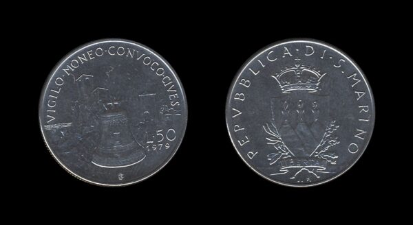 San Marino 50 Lire 1979