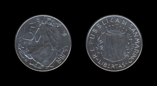 San Marino 50 Lire 1981