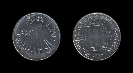 San Marino 50 Lire 1985 – Drug Prevention