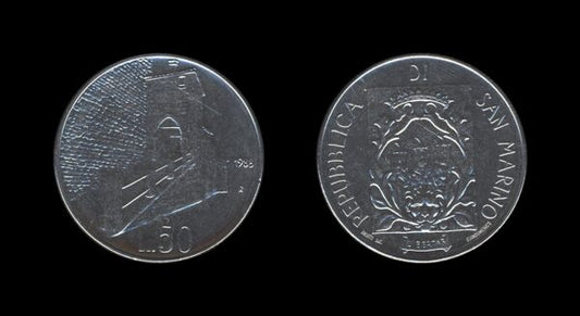 San Marino 50 Lire 1988 – Porta della Ripa