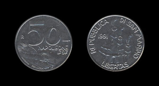 San Marino 50 Lire 1991