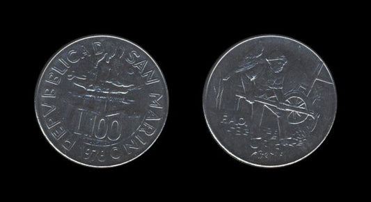 San Marino 100 Lire 1978 – FAO