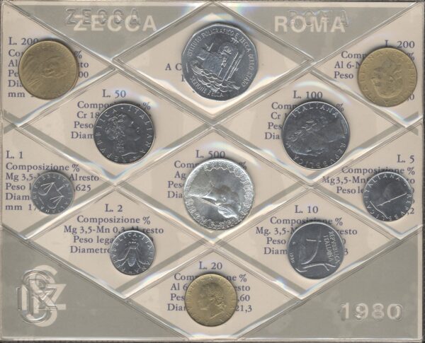 Italy Italija Set 1980