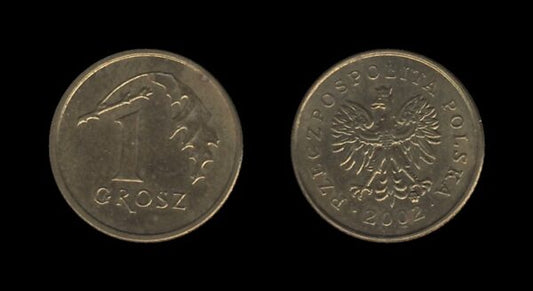 Poland Poljska 1 Grosz 2002