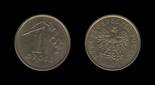 Poland Poljska 1 Grosz 2005