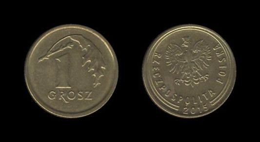 Poland Poljska 1 Grosz 2015