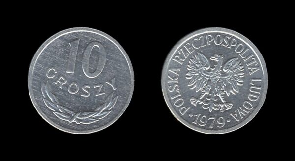 Poland Poljska 10 Groszy 1979