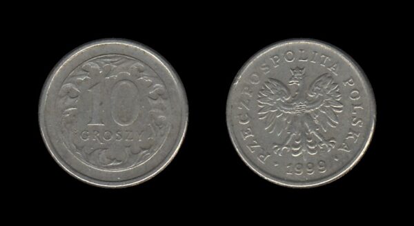 Poland Poljska 10 Groszy 1999