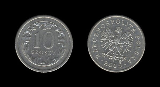 Poland Poljska 10 Groszy 2006