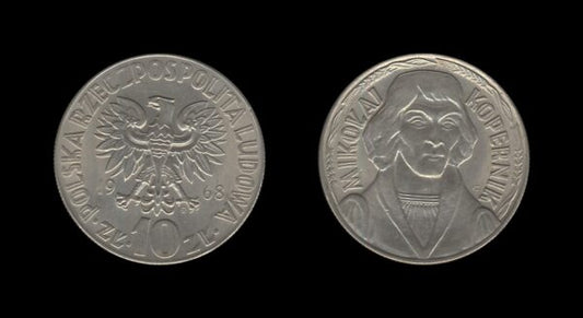 Poland Poljska 10 Zlotych 1968 – Mikolaj Kopernik