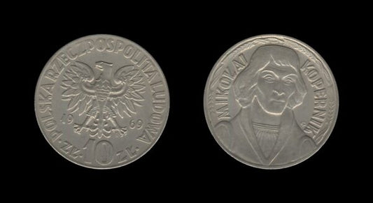 Poland Poljska 10 Zlotych 1969 – Mikolaj Kopernik