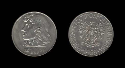 Poland Poljska 10 Zlotych 1969 – Tadeusz Kościuszko