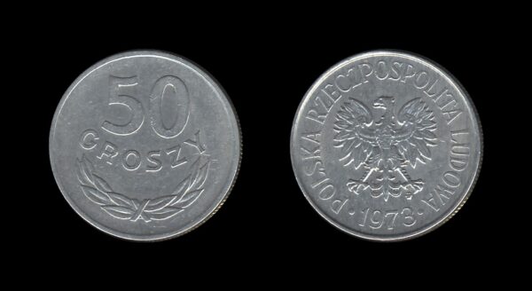 Poland Poljska 50 Groszy 1973