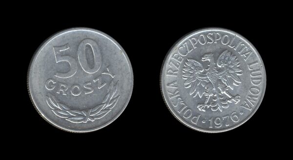 Poland Poljska 50 Groszy 1976