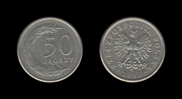 Poland Poljska 50 Groszy 1995