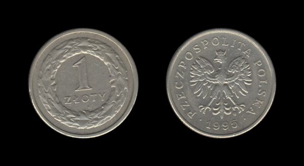 Poland Poljska 1 Zloty 1995