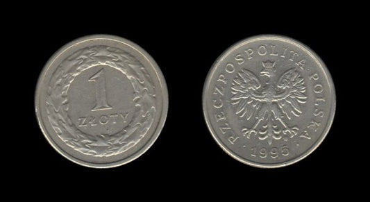 Poland Poljska 1 Zloty 1995