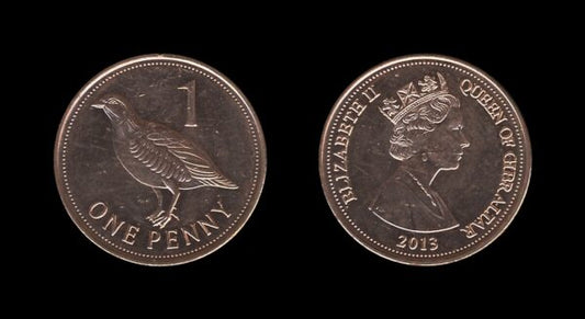 Gibraltar 1 Penny 2013 – Elizabeth II