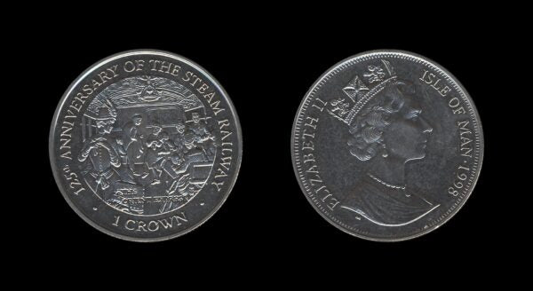 Isle of Man 1 Crown 1998 – The Orient Express – Elizabeth II