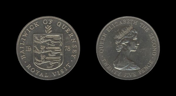 Guernsey 25 Pence 1978 – Elizabeth II