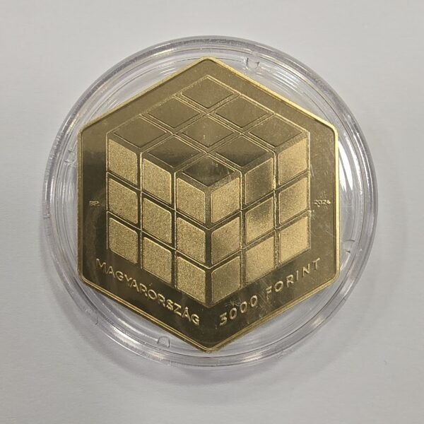 Hungary Mađarska 3000 Forint 2024 – 50th Birth Anniversary of Rubik’s Cube