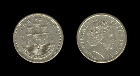 Gibraltar 1 Pound 2002 – Elizabeth II