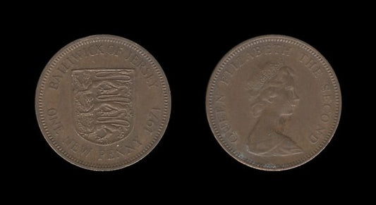 Jersey 1 New Penny 1971 – Elizabeth II