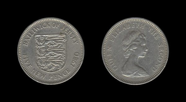 Jersey 5 New Pence 1980 – Elizabeth II