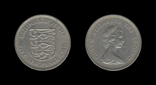 Jersey 5 New Pence 1980 – Elizabeth II