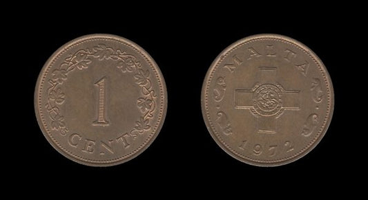 Malta 1 Cent 1972