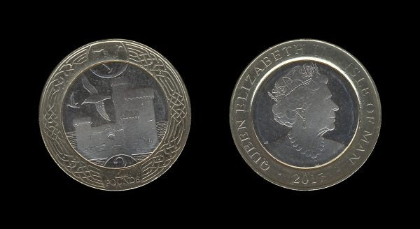 Isle of Man 2 Pounds 2017 – Tower of Refuge – Elizabeth II