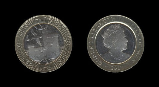 Isle of Man 2 Pounds 2017 – Tower of Refuge – Elizabeth II