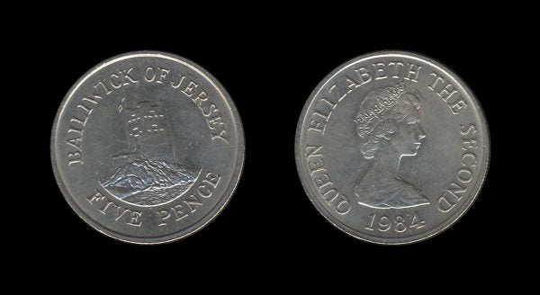 Jersey 5 Pence 1984 – Elizabeth II