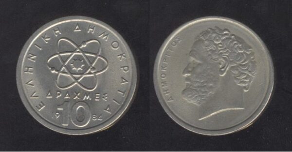 Grčka Greece 10 Drachmai 1984