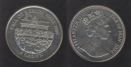 Isle Of Man 1 Crown 2000 Queen Elizabeth II