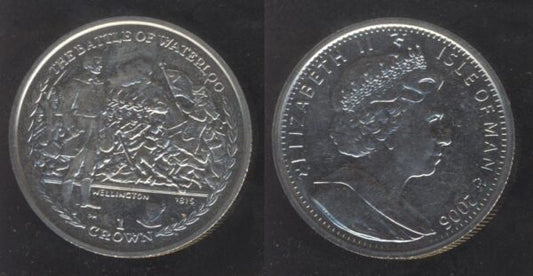 Isle Of Man 1 Crown 2006 Queen Elizabeth II