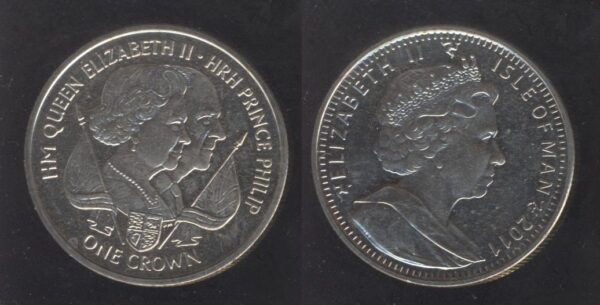 Isle Of Man 1 Crown 2011 Queen Elizabeth II