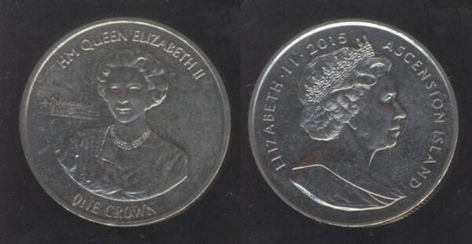 Isle Of Man 1 Crown 2015 Queen Elizabeth II