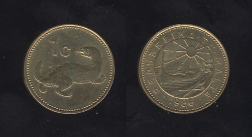 Malta 1 Cent 1986