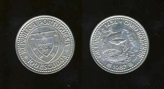 Portugal 100 Escudos 1987 – Gil Eanes