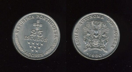 Portugal 25 Escudos 1980