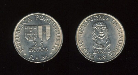 Portugal 25 Escudos 1981